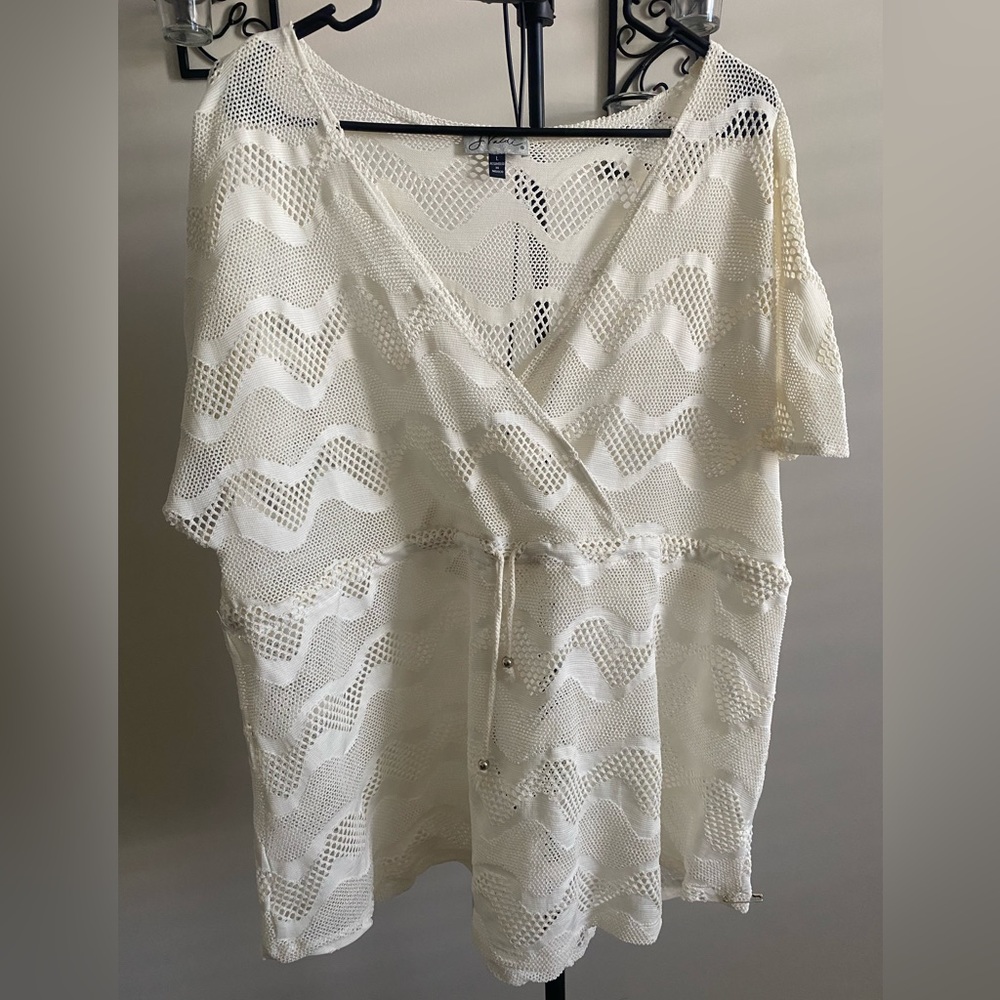 White Lace Coverup